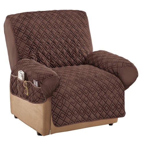 Jumbo recliner slipcover - recliner,