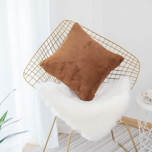 Pillow cover 18x18 fur - cover,
