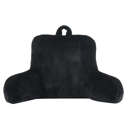 Plush backrest pillow - pillow, bed