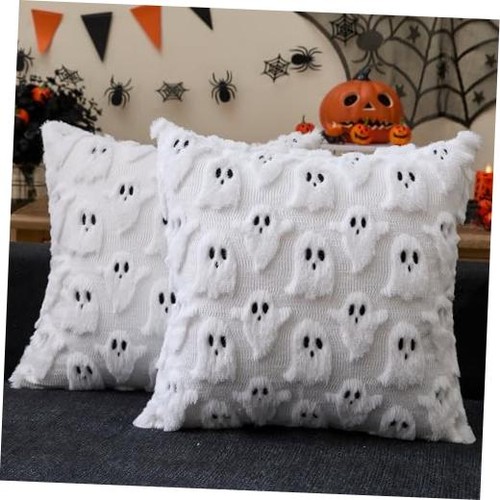 Halloween ghost pillow covers - ghost,