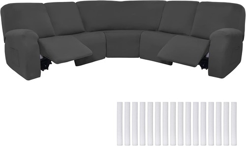 Stylish dark gray - dark, silk