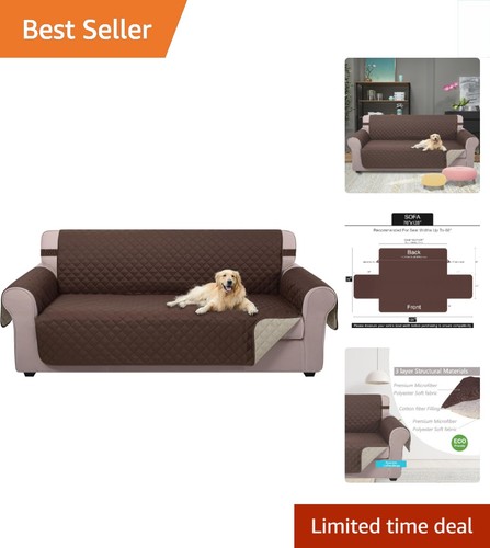 Large reversible sofa cover - large,
