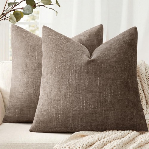 2pcs chenille euro pillow - euro,