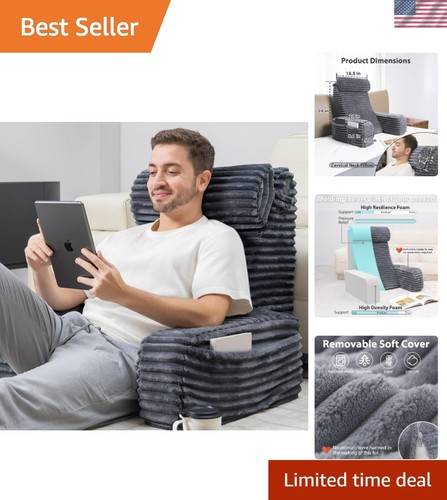 Reading pillow for sitting - for, in